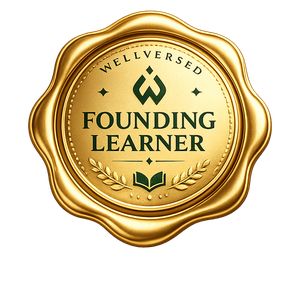 WellVersed Founding Learner badge